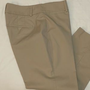 Ann Taylor Factory Khaki Crop Pant